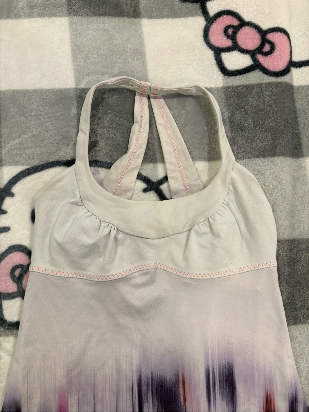 Lululemon Racerback Built-In Bra Tank | Abstract Print - Picture 3 of 10